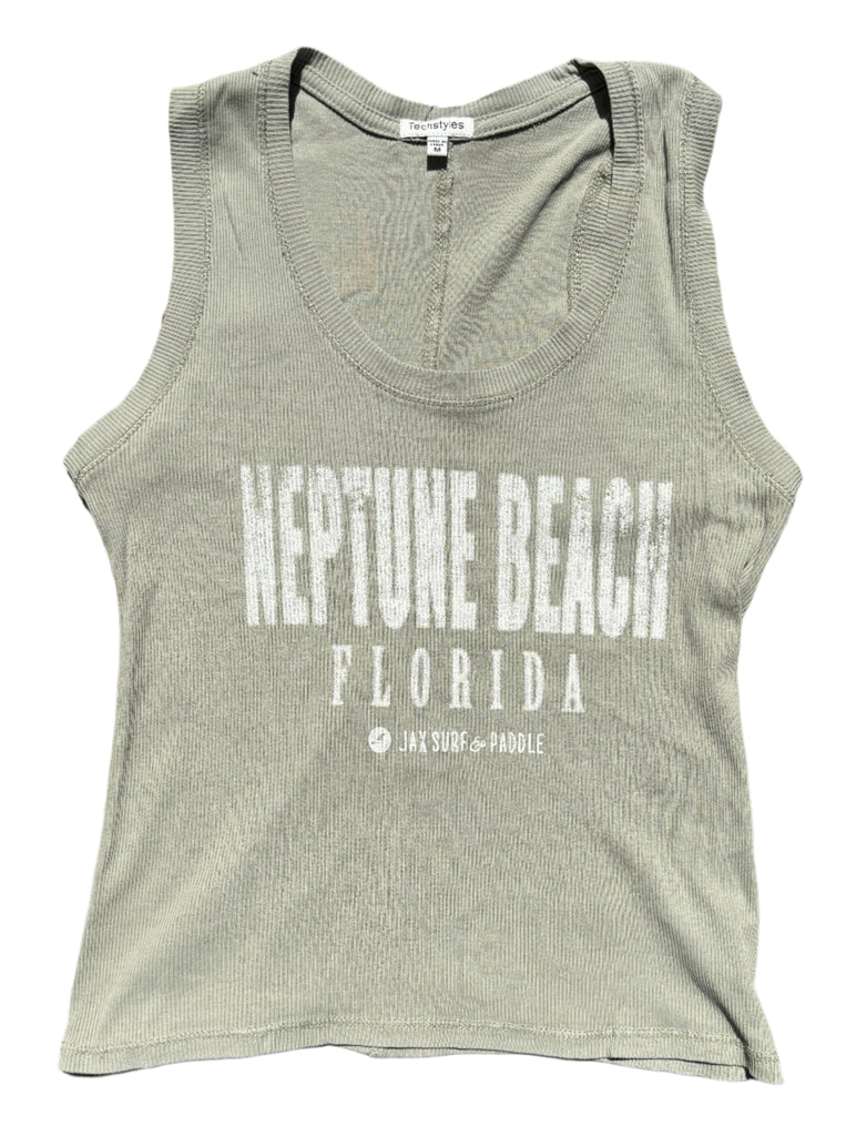 Gajess✴︎Rib Tanktop 2024SS JSP Ribbed U Neck Tank – Jax Surf & Paddle